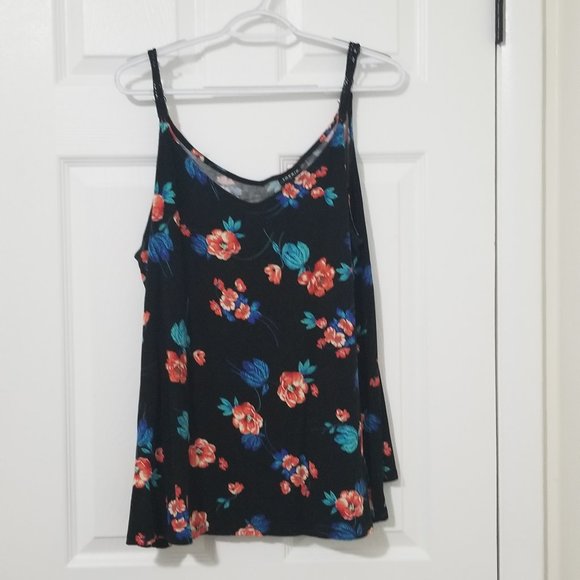 Torrid Tops - Torrid floral camisole swing top size 2